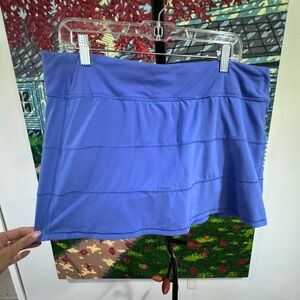 Lululemon Skirt Blue Size 14 Pace Rival